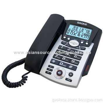 Caller ID Phone, Built-In English, Arabic, Persian Language Announcing and Voice Transfer Function